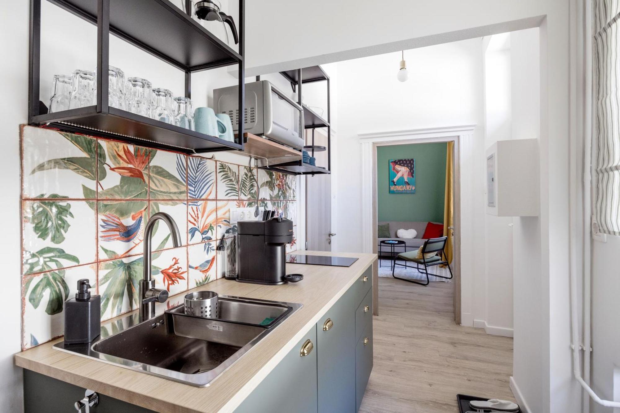 בודפשט Stylish And Colourful Apartment In The City Centre מראה חיצוני תמונה